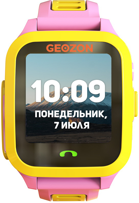 Детские умные часы Geozon Active (Pink) купить в интернет-магазине icover