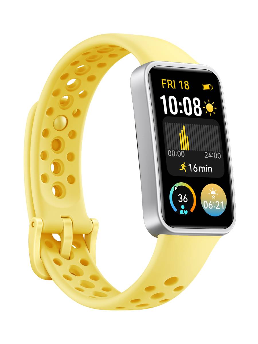 Умные часы Huawei Band 9 KIM-B19 (Lemon Yellow) купить в интернет-магазине icover