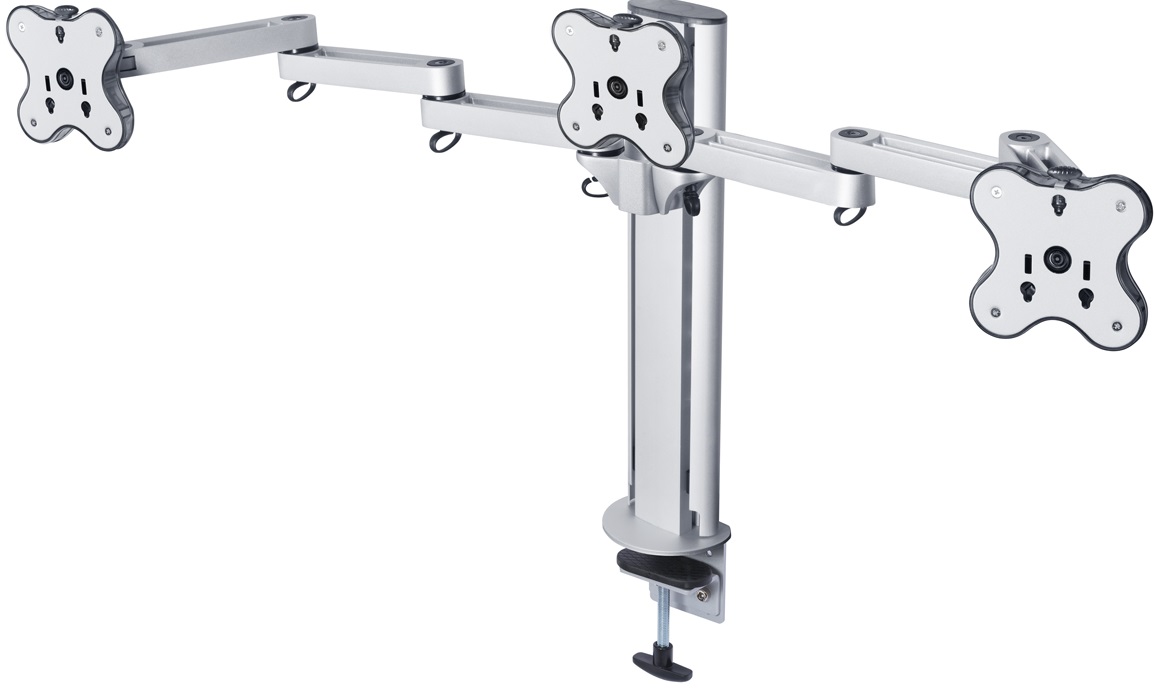 Кронштейн ErgoFount BTFS-303TC для 3 мониторов 24" (Steel) купить в интернет-магазине icover