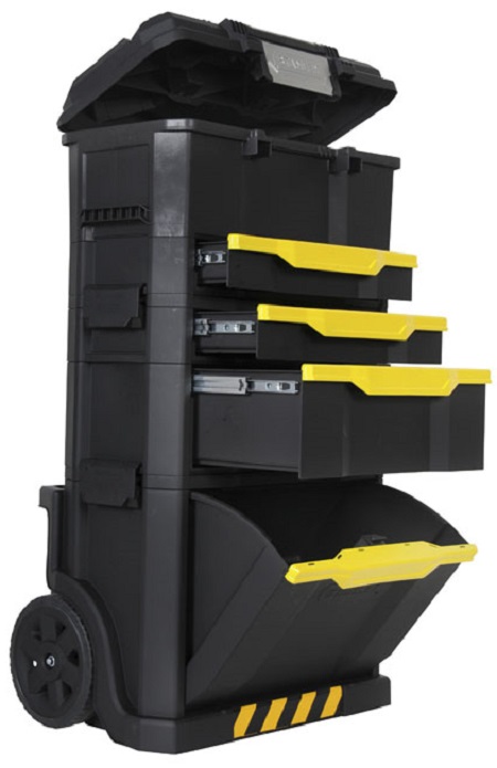 Ящик для инструмента с колесами Stanley Modular Rolling Workshop (1-79-206) купить в интернет-магазине icover