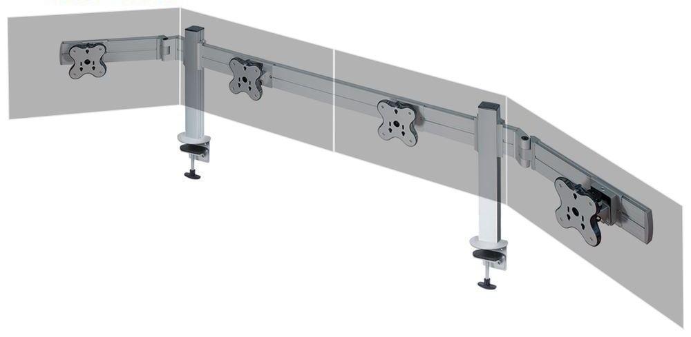 Кронштейн ErgoFount TBSS-400WC для 4 мониторов 24'' (Silver) купить в интернет-магазине icover