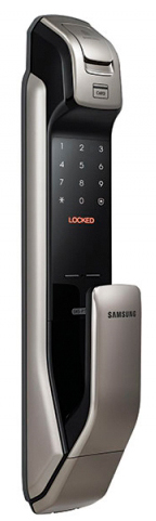 Электронный дверной замок Samsung SHP-DP728 одноригельный (Silver) купить в интернет-магазине icover