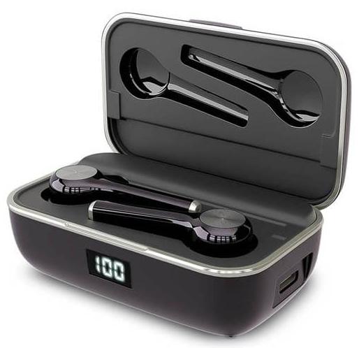 Bluetooth-наушники с микрофоном HIPER TWS Bora (Black) купить в интернет-магазине icover