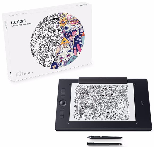 Графический планшет Wacom Intuos Pro Paper Large PTH-860P-R (Black) купить в интернет-магазине icover