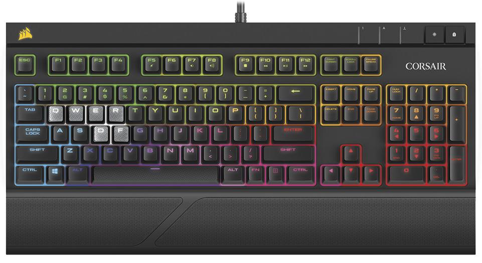 Игровая клавиатура Corsair Strafe RGB CH-9000227-RU (Black) купить в интернет-магазине icover