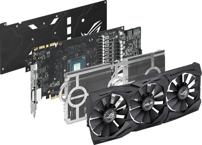Видеокарта Asus Strix GeForce GTX 1080 Gaming STRIX-GTX1080-O8G-GAMING купить в интернет-магазине icover