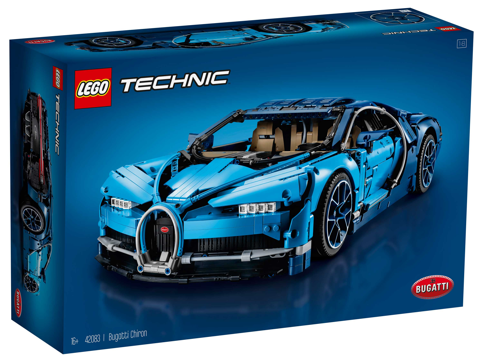 

Конструктор Lego Technic Bugatti Chiron 42083 (Blue)