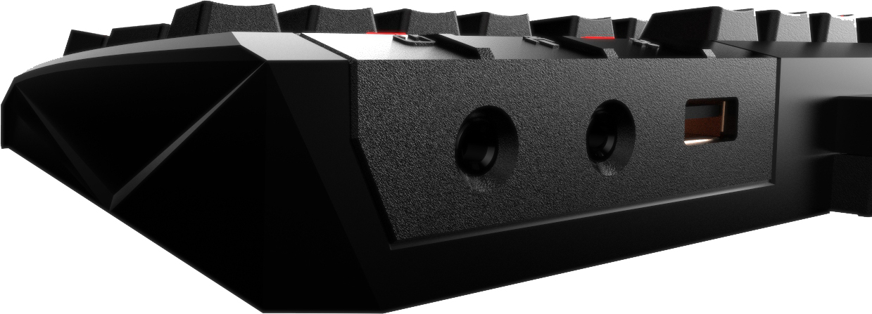Gamdias Hermes Ultimate Red Switch - игровая клавиатура (Black) купить в интернет-магазине icover