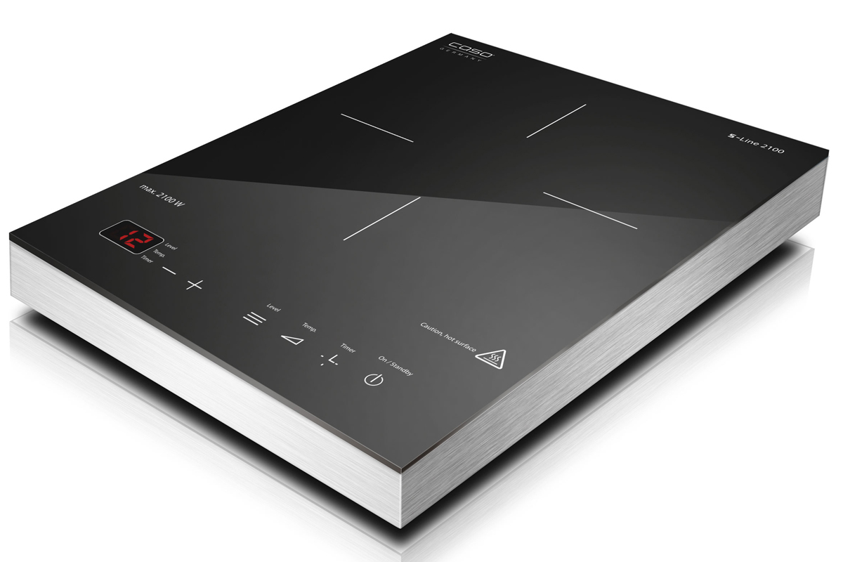 

Настольная индукционная плитка Caso S-Line 2100 (Black/Silver)