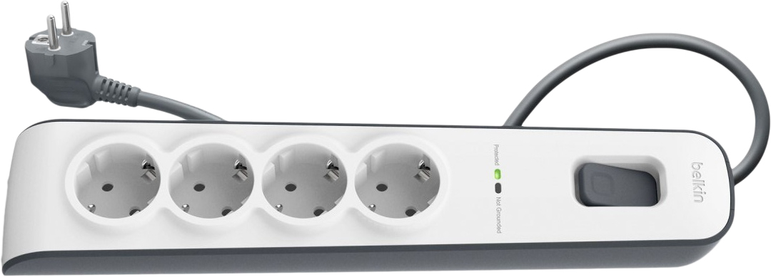 Сетевой фильтр Belkin Surge Protectors BSV400vf2M (White) купить в интернет-магазине icover