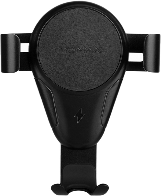 Автодержатель Momax Q.Mount Gravity Wireless Charging (Black) купить в интернет-магазине icover