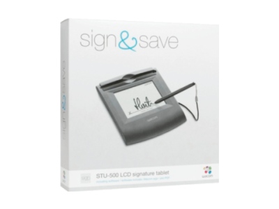 Wacom STU-500 Sign&Save - Планшет для электронной подписи купить в интернет-магазине icover