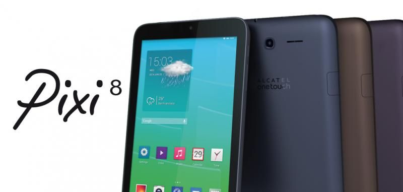 Планшет Alcatel One Touch Pixi 8 4GB 3G 9005X (Black/Black) купить в интернет-магазине icover
