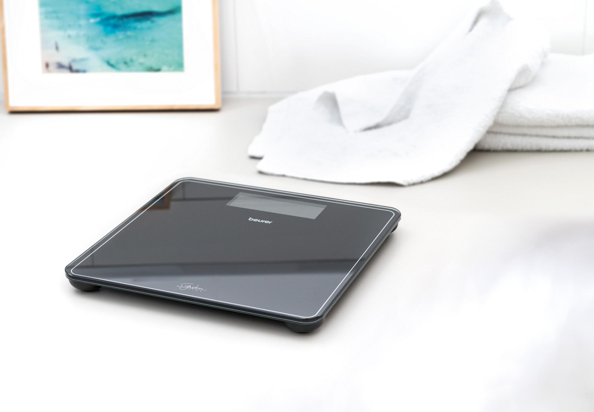 Весы напольные электронные Beurer GS410 Signature Line (Black) купить в интернет-магазине icover