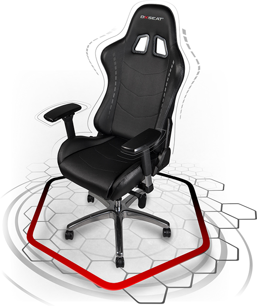 DXseat A24/XR - компьютерное кресло (Black/Red) купить в интернет-магазине icover