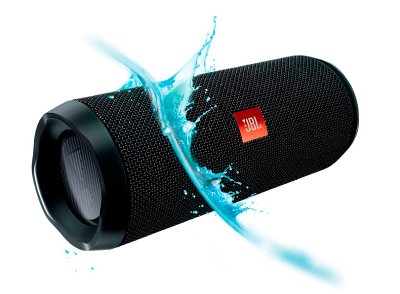 Беспроводная колонка JBL Flip 4 JBLFLIP4BLK (Black) купить в интернет-магазине icover