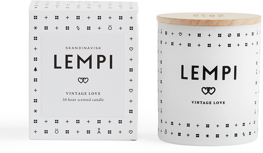 

Свеча ароматическая S K A N D I N A V I S K LEMPI с крышкой, 190 г