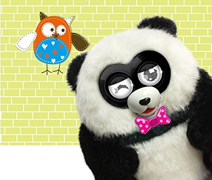 Kakadu Friends - интерактивная игрушка Панда Апо (Black/White) купить в интернет-магазине icover