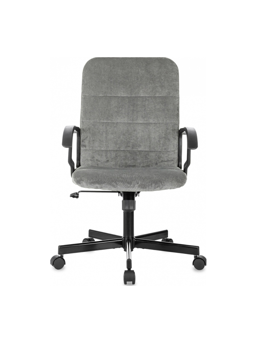 Кресло Бюрократ Triest Fabric Light-19 ткань/металл (Grey/Black) купить в интернет-магазине icover