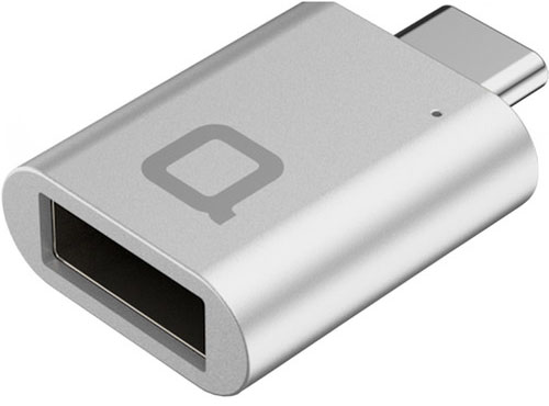 Адаптер Nonda Mini Adapter USB-C to USB 3.0 (Silver) купить в интернет-магазине icover