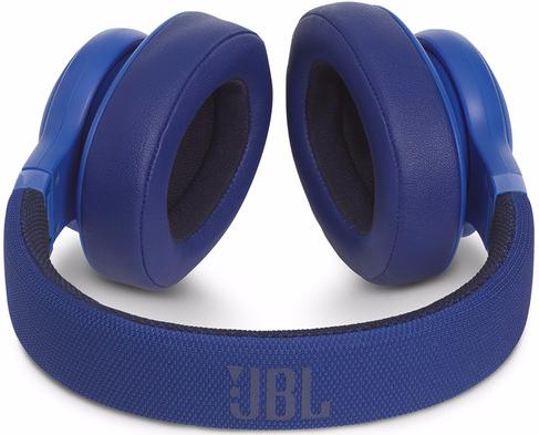 Беспроводные накладные наушники JBL E55BT (Blue) купить в интернет-магазине icover
