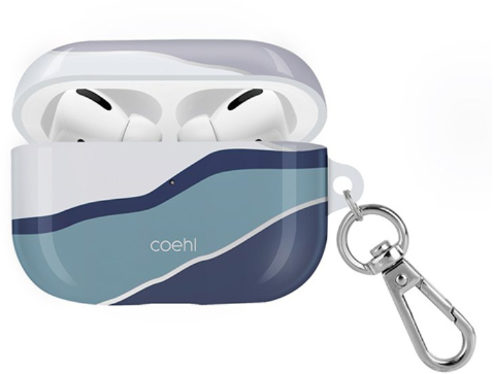 Чехол Uniq COEHL (AIRPODSPRO-CELBLU) для AirPods Pro (Ciel Blue) купить в интернет-магазине icover