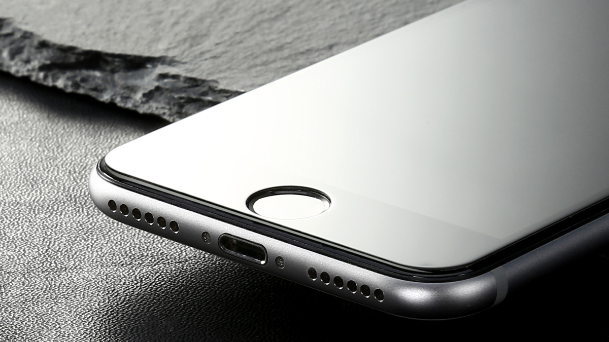 Защитное стекло Baseus Silk-screen Tempered Glass Film (SGAPIPH7SP-ASL01) для iPhone 8 Plus (Black) купить в интернет-магазине icover