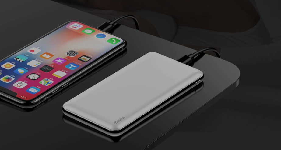 Внешний аккумулятор Baseus Simbo 10000mAh PPALL-QB02 (White) купить в интернет-магазине icover