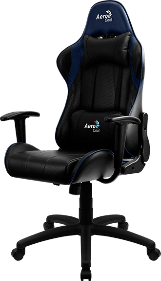 

Игровое кресло Aerocool AC100 AIR (Black/Blue)