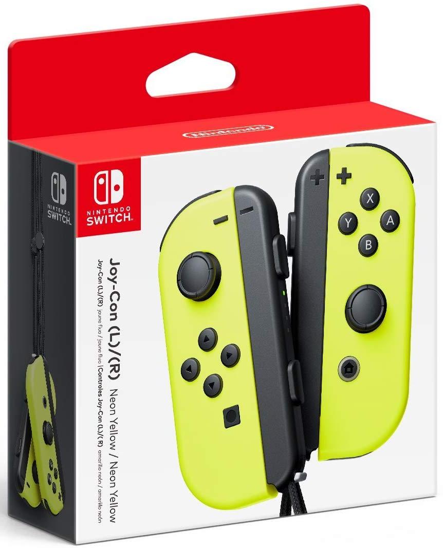 Контроллеры Nintendo Switch Joy-Con Duo (Neon Yellow) купить в интернет-магазине icover