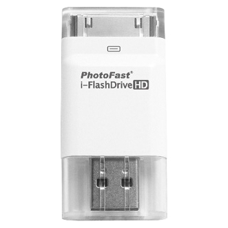 Photofast i-FlashDrive HD 64Gb - внешний накопитель для любых моделей iPhone/iPod/iPad купить в интернет-магазине icover
