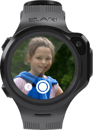 Детские умные часы Elari KidPhone 4GR (Black) купить в интернет-магазине icover