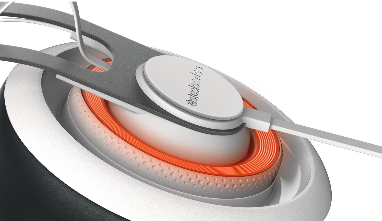 SteelSeries Siberia 650 - игровая гарнитура (White) купить в интернет-магазине icover