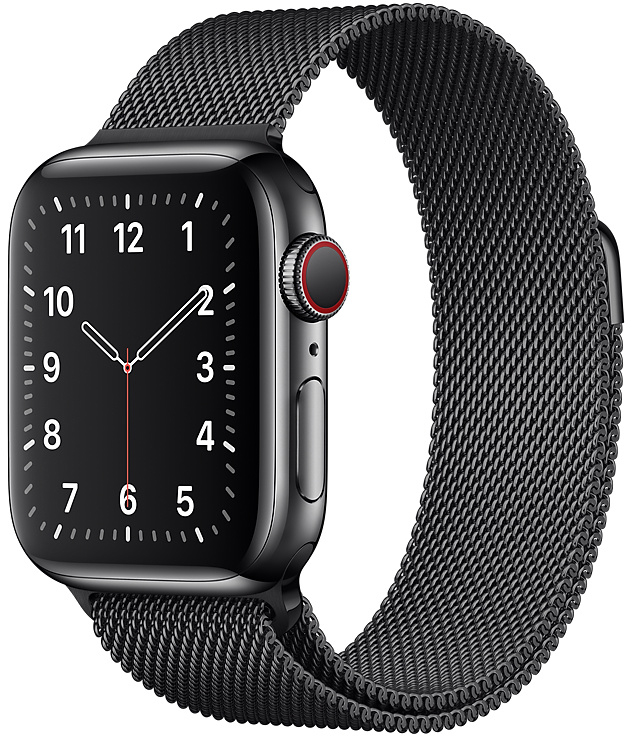

Ремешок Apple Milanese Loop (MTU12ZM/A) для Apple Watch SE/6 40 mm (Space Black), Milanese Loop