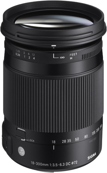 Объектив Sigma AF 18-300mm F3.5-6.3 DC MACRO OS HSM/C Canon (886954) купить в интернет-магазине icover