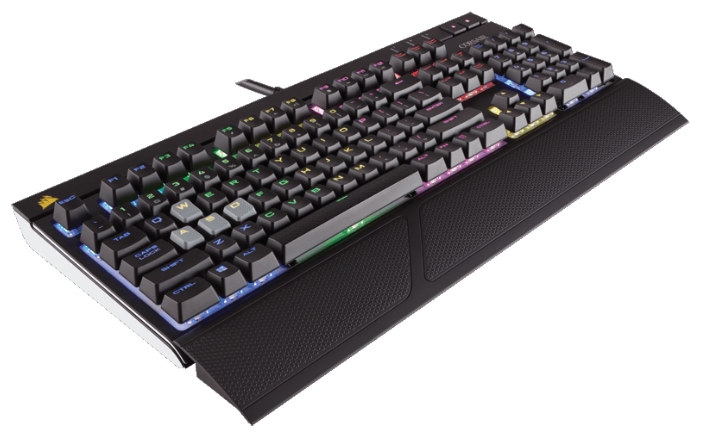 Клавиатура Corsair STRAFE RGB Cherry MX Brown USB (Black) купить в интернет-магазине icover