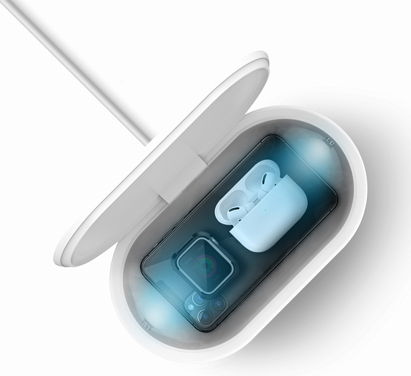 Санитайзер LYFRO Capsule UVC Disinfection Box (White) купить в интернет-магазине icover