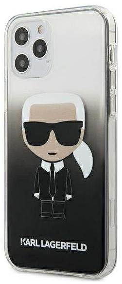 

Чехол Karl Lagerfeld Ikonik Karl Hard (KLHCP12LTRDFKBK) для iPhone 12 Pro Max (Gradient Black)