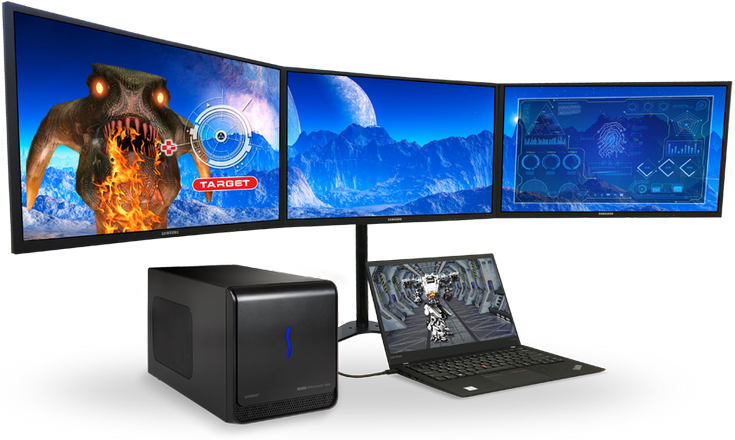 Бокс расширения Sonnet eGFX Breakaway Box 550 PCIe to Thunderbolt 3 (GPU-550W-TB3) купить в интернет-магазине icover