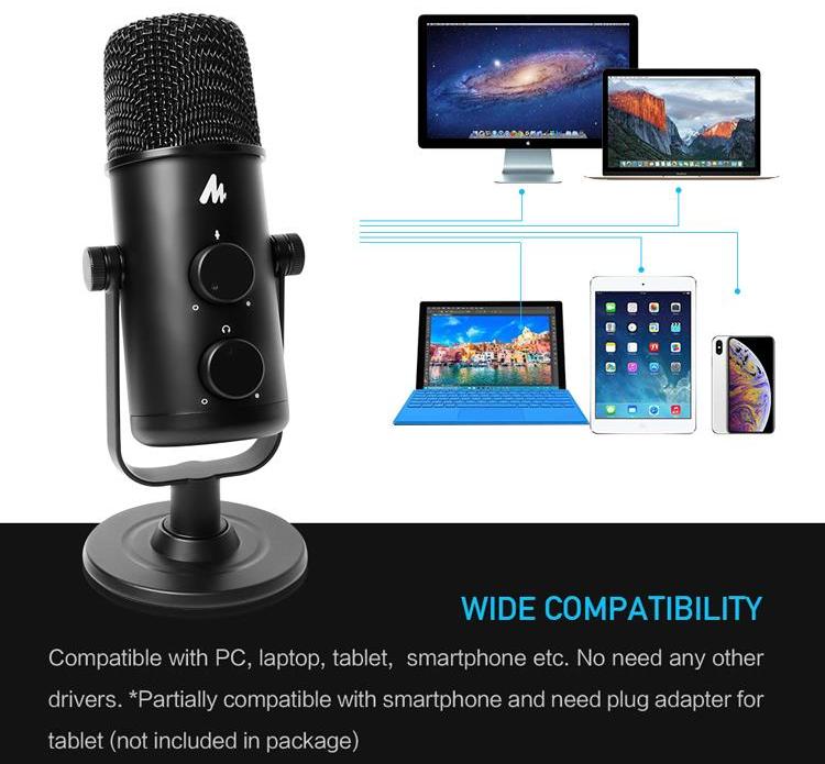 Микрофон Maono AU-903 (Black) купить в интернет-магазине icover