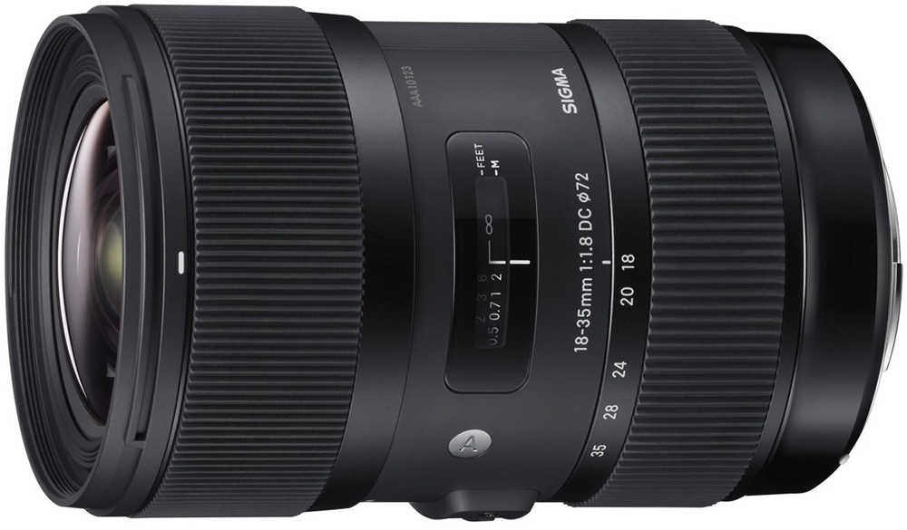 Объектив Sigma AF 18-35mm F1.8 DC HSM Nikon (210955) купить в интернет-магазине icover