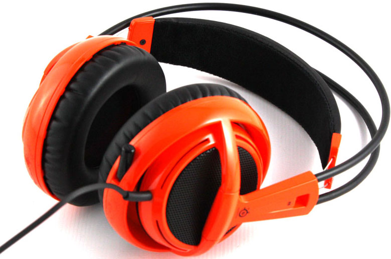 SteelSeries Siberia V2 (51106) - игровая гарнитура (Orange) купить в интернет-магазине icover