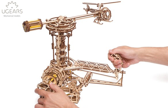 3D-пазл UGears Авиатор (70053) купить в интернет-магазине icover