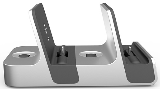 Belkin Dual Lightning Charging Dock (F8J135VF) - док-станция для iPhone и iPad (Black/Silver) купить в интернет-магазине icover