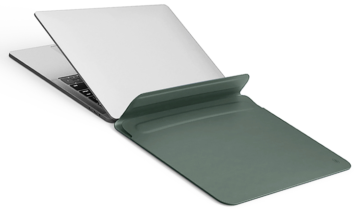 Чехол Wiwu Skin Pro Slim Stand Sleeve для MacBook Pro 16 (Midnight Green) купить в интернет-магазине icover