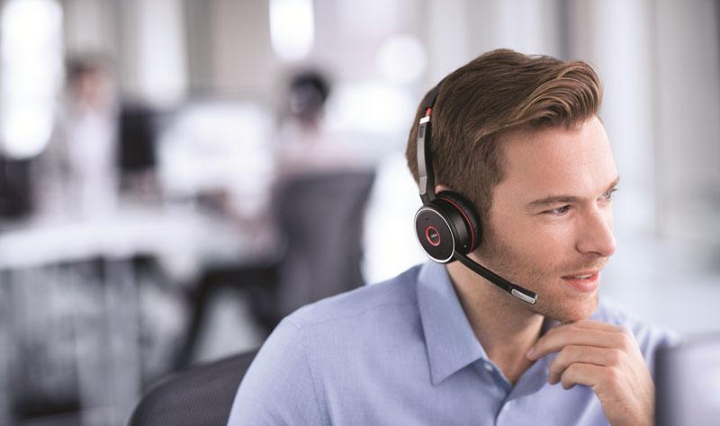 Беспроводная гарнитура Jabra Evolve 75 Stereo UC 7599-838-199 (Black) купить в интернет-магазине icover
