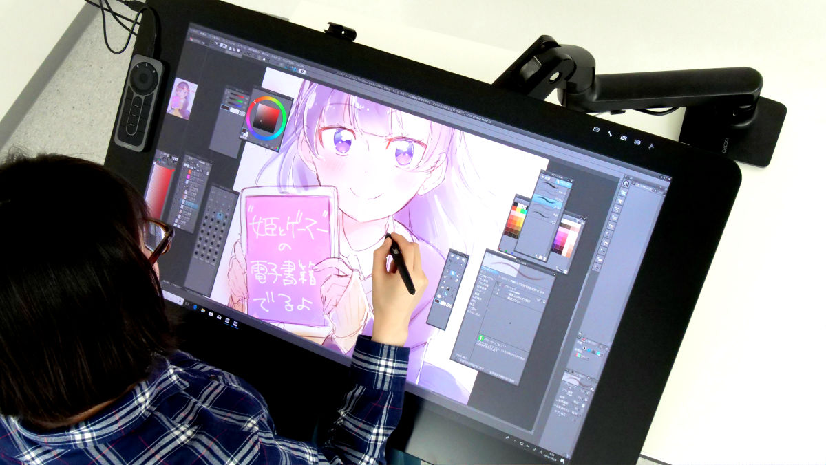 Графический планшет Wacom Cintiq Pro 32" DTH-3220-RU (Black) купить в интернет-магазине icover