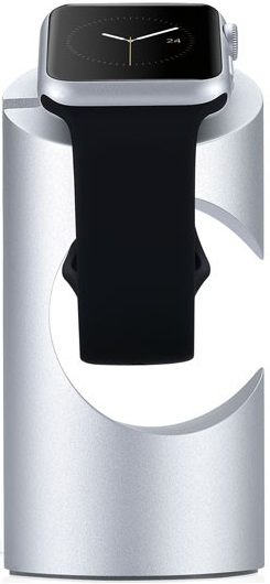 Док-станция Just Mobile TimeStand для Apple Watch (Silver) купить в интернет-магазине icover