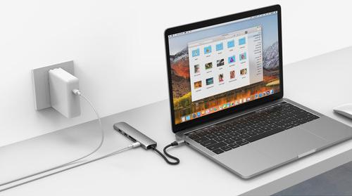USB-хаб HyperDrive BAR 6-in-1 USB-C для iPad Pro, MacBook Pro/Air (Silver) купить в интернет-магазине icover