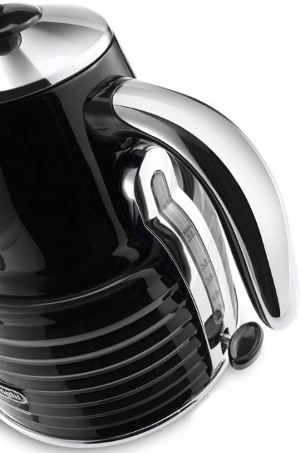 DeLonghi Scultura KBZ 2001 - чайник электрический (Black) купить в интернет-магазине icover